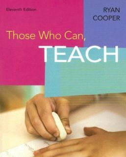   Can, Teach by James M. Cooper and Kevin Ryan 2006, Paperback