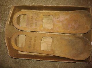VINTAGE WEIDER IRON BOOT, WEIGHT LIFTING SHOES, LEG BUILDING BOOTS