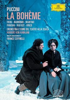 Freni Raimondi Karajan Orchestra e Coro Del Teatro   La Boheme DVD 