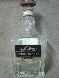 Empty Jack Daniels Single Barrel Select Bottle