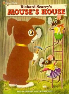 Richard Scarrys Mouses House by Kathryn Jackson 1998, Hardcover 