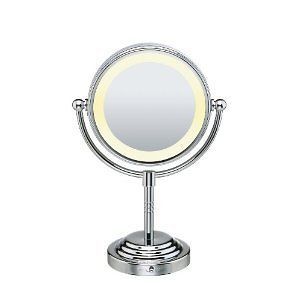 Conair BE4NW Classique Double Sided Lighted Makeup Mirror with 5x 