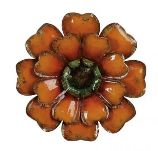 Large Beautiful Metal Wall Flower~Must See~ 3 Styles and colors choose 