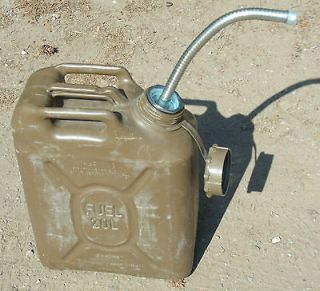 Military Jerry can nozzle, 5 gallon jerry can nozzle Scepter fuel 