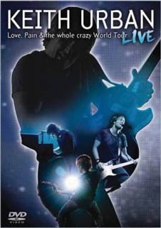 Keith Urban   Love, Pain The Whole Crazy World Tour Live DVD, 2009 