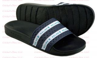 new kelme classic sampoli soccer slider sandals blue