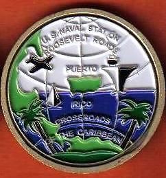 CEIBA VIEQUES PUERTO RICO Challenge coin ROOSEVELT ROADS United States 