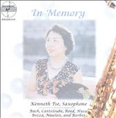 In Memory by Kenneth Tse CD, May 2011, Enharmonic