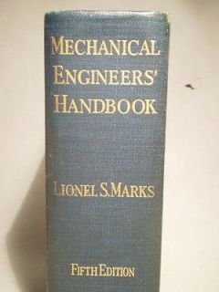 Kents Mechanical Engineers Handbook, 11th Edition