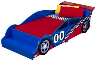 KidKraft Racecar Toddler Room Bed your kid will love race car bed