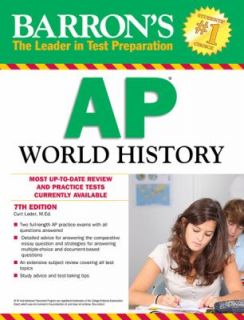 Barrons AP World History, 5th Edition by John McCannon 2012 