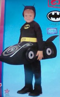 bat mobile child halloween dres s up costume ages 3 5