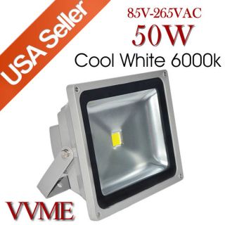 50w flood light cool white led lamp fs9 110v 240v