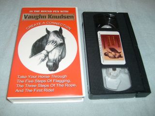 VAUGHN KNUDSEN PRESENTS IN THE ROUND PEN   (VHS)   HORSE VIDEO