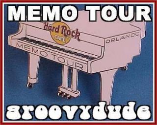Hard Rock ORLANDO Cafe Pin Lennon White Piano Memo Tour HRC Café 