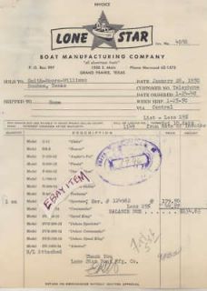 1950 grand prarie texas lone star boat manufacturing bh time
