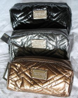 Kenneth Cole Reaction New Domed Pouch Clutch Purse Womens Quilted 