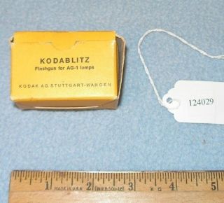 Kodak AG Germany Kodablitz Camera Flashgun for AG 1 Lamps in Box