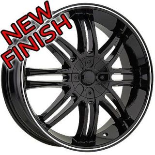 17 Black Devino Inzio Wheels Rim 4x100/4x114.3 4 Lug Civic G5 Cobalt 