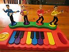 The wiggles keyboard Musical Characters, Pop up Piano Keyboard 