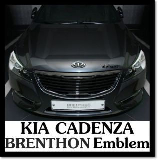 BRENTHON Black Emblem Set Front & Rear for 2011 2012+ KIA CADENZA K7