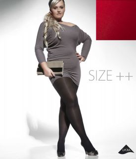 PLUS SIZE TIGHTS KIARA 20 DENIER WITH SPECIAL COMFORTABLE GUSSET sizes 
