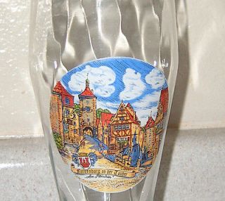 Bockling Brand Beer Glass with Picture of Germany