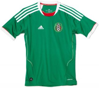 85 Mexico Home Soccer Jersey YOUTH MD Climalite Adidas FINAL 
