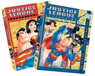 Justice League of America   Seasons 1 2 DVD, 2006, 2 Disc Set