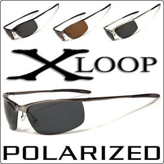 Loop Metal Polarized Hunting Fishing Hiking Sport Mens Sunglasses 