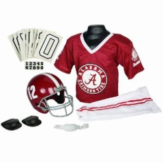 Alabama Crimson Tide   NCAA Franklin Sports Deluxe Youth Uniform Set