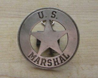 marshall badge b w 20 sheriff western police