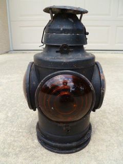   Handlan St Louis Railroad Lantern Rare Caboose Marker Signal Lamp