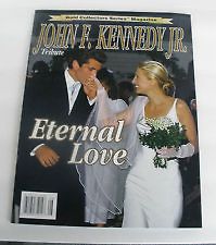 John F Kennedy Jr JFK Jr Tribute Magazine Eternal Love Gold Collectors 