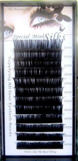 Ultra Soft & Glossy MINK SILK Lash C Curl 20mm Eyelash Extension