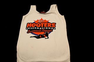 Very Unique Limited Made Hooters Uniform Tank top S Shorts XS 