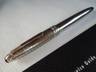 FOUNTAIN PEN MONTBLANC M. SOLITAIRE LEGRAND STAINLESS STEEL II LASER 