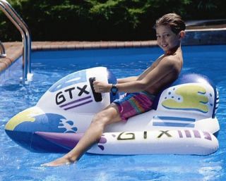 kid inflatable jet ski floating pool ride on toy one day shipping 