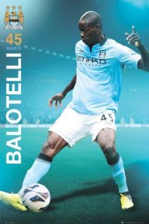 new mario balotelli manchester city football club poster more options