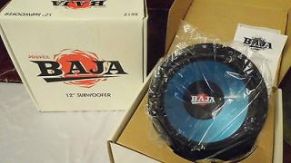 PROFILE BAJA 12 SUBWOOFER SPEAKER NIB # BX12 250 WATTS POWER 