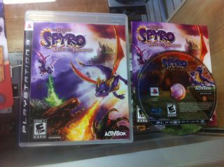 Legend of Spyro Dawn of the Dragon (Sony Playstation 3) skylanders 