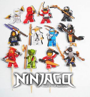 lego ninjago cake topper in Holidays, Cards & Party Supply