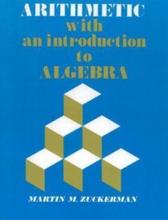   Introduction to Algebra by Martin M. Zuckerman 1990, Paperback