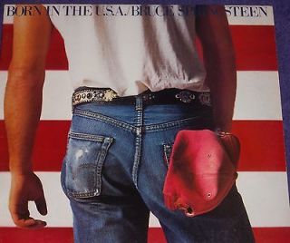 Bruce Springsteen Born In The U.S.A 1984 Record LP Album Vinyl 