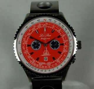 Leo Reis tag mvt invicta band 316L STAINLESS steel chronograph racer 