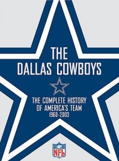 nfl dallas cowboys team history dvd 2003 2 disc set