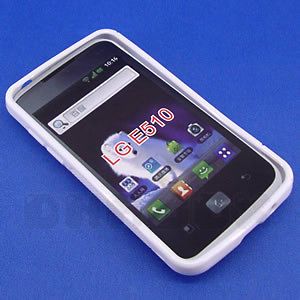 Milk Soft Gel Case Cover Skin Film For LG Optimus Glare / E510