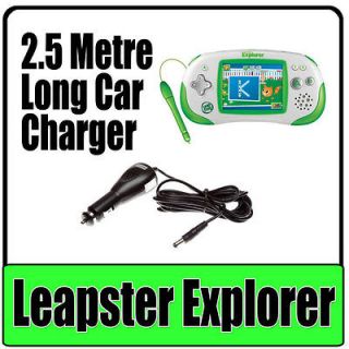   Metre Long Car Vehicle Charger Adapter for LeapFrog Leapster Explorer