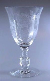 heisey heisey rose water goblet s 6 1 2  25 64  