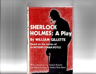 Sherlock Holmes A Play, William Gillette, Helan Hallbach, 1974, 1.